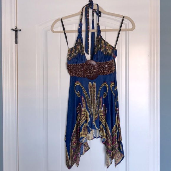 Silk Halter Top - Picture 2 of 7